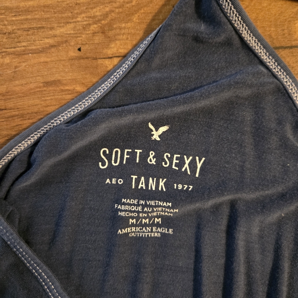 American Eagle Flowy Racerback Tank - Picture 3 of 3